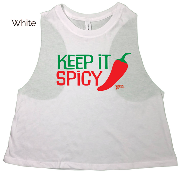 Keep It Spicy Crop Tank