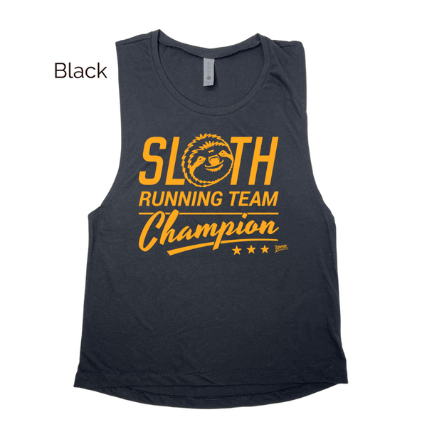 Sloth Running Team Muscle Tank