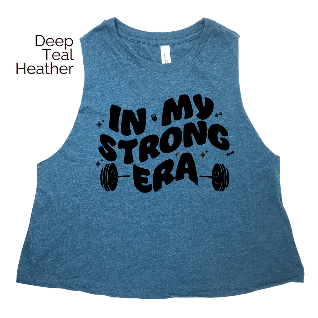 in my strong era crop tank - lifting era crop tank - Liberte Lifestyles