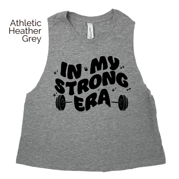in my strong era crop tank - lifting era crop tank - Liberte Lifestyles