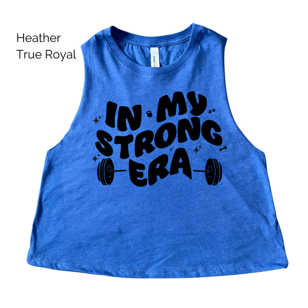 in my strong era crop tank - lifting era crop tank - Liberte Lifestyles