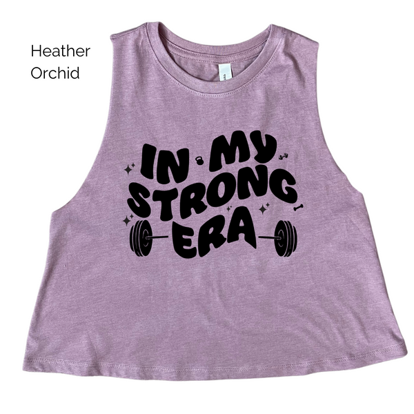 in my strong era crop tank - lifting era crop tank - Liberte Lifestyles
