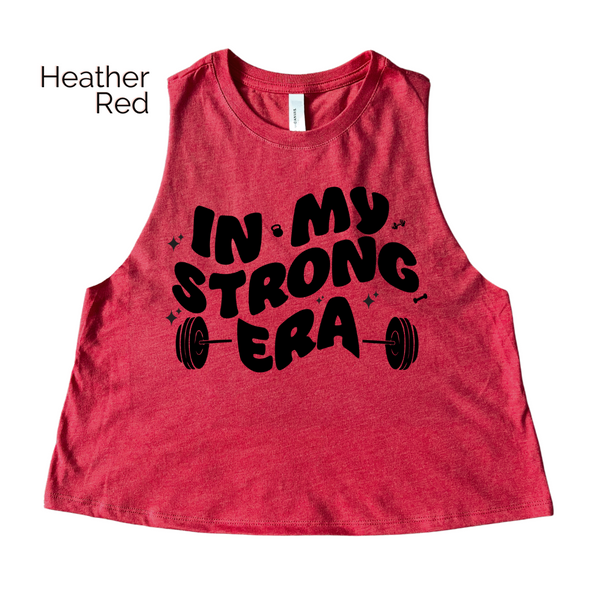 in my strong era crop tank - lifting era crop tank - Liberte Lifestyles