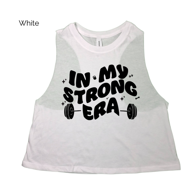 in my strong era crop tank - lifting era crop tank - Liberte Lifestyles