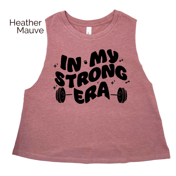 in my strong era crop tank - lifting era crop tank - Liberte Lifestyles