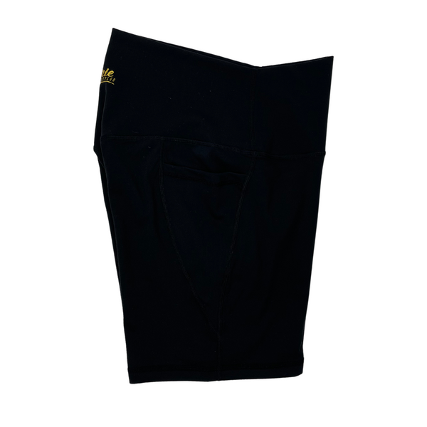 Liberte Lifestyles GYM Fitness Apparel and Accessories - 5" black shorts with pockets 
