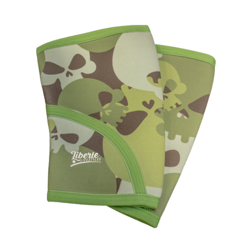 5mm Skull Camo Print Knee Sleeves (Pair) - FINAL SALE