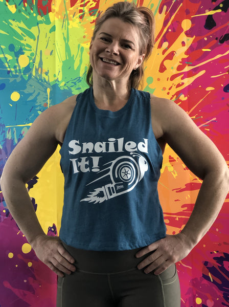 Liberte Lifestyles Snailed It Tank for Crossfit Weightlifting