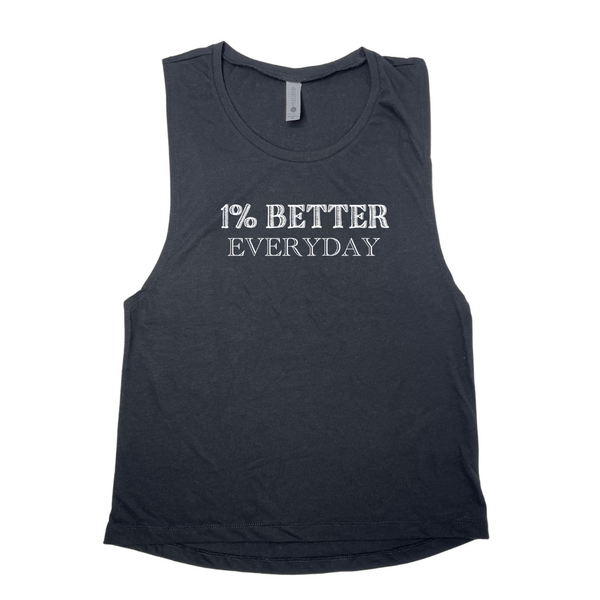 1% Better Everyday Muscle Tank