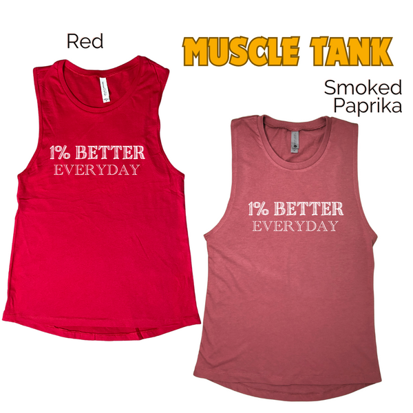 1% better everyday tank - Liberte Lifestyles Workout tops