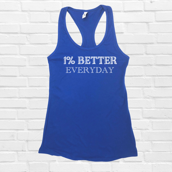 1% better everyday tank - Liberte Lifestyles Workout tops