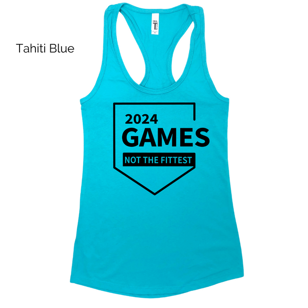 2024 games racerback tank - Liberte Lifestyles Crossfit apparel