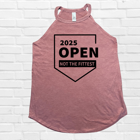 2025 Crossfit Open Rocker Tank - Not the fittest top