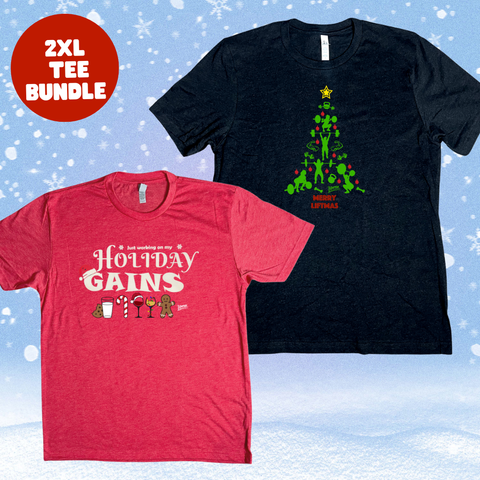 2XL Holiday Tee Bundle - FINAL SALE