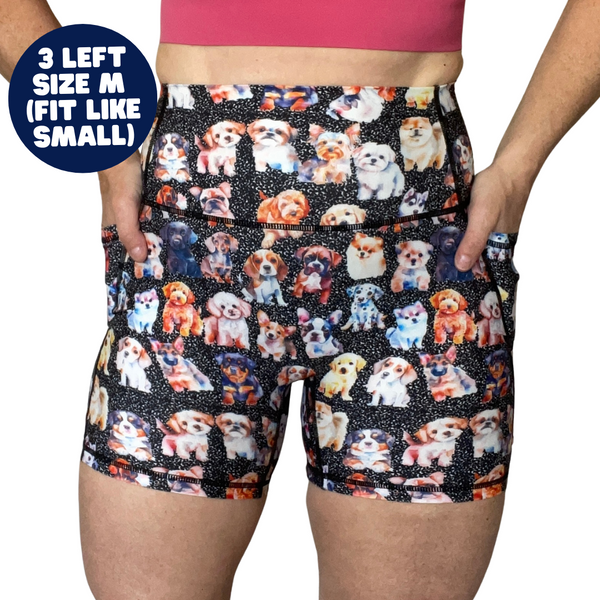 Puppy Party 5" Lifestyle Shorts - FINAL SALE - M ONLY (FIT LIKE A SIZE SMALL)