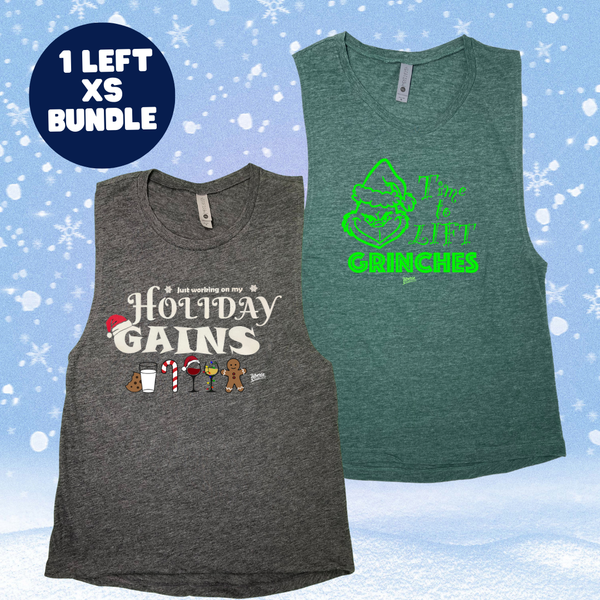 XS Christmas Muscle Tank Bundle - FINAL SALE