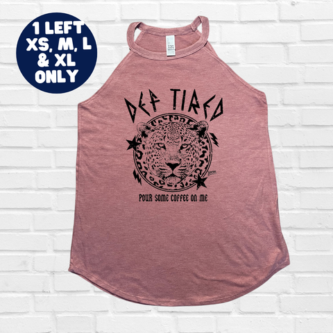 Def Tired Rocker Tank - Blush Frost - FINAL SALE - XS, M, L & XL only