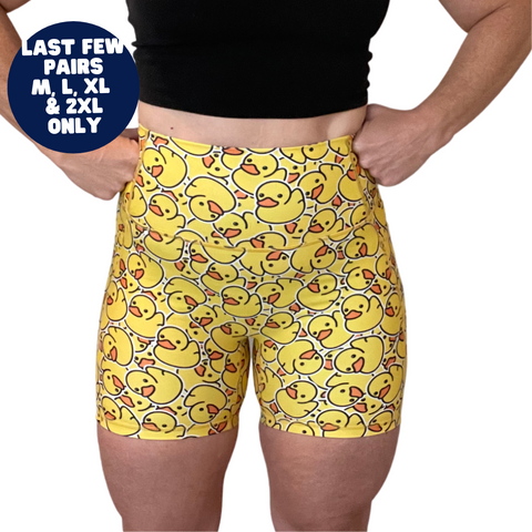 Happy Go Ducky 5" Lifestyle Shorts - M, L, XL & 2XL only