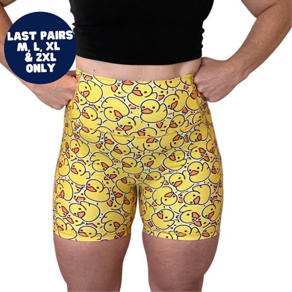Happy Go Ducky 5" Lifestyle Shorts - M, L, XL & 2XL only