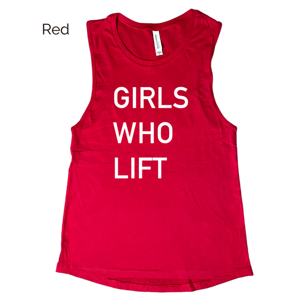 Girls Who Lift Muscle Tank