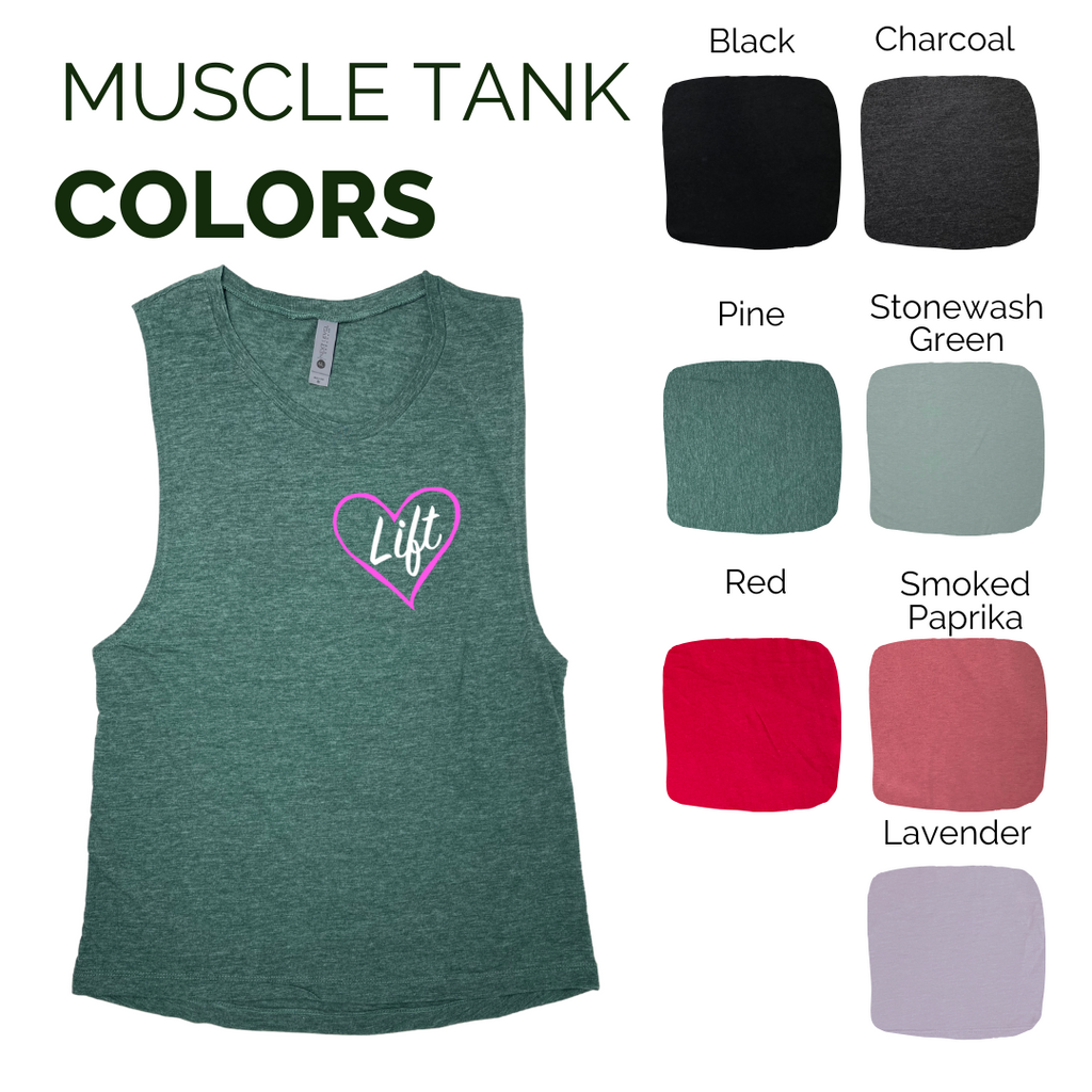 Heart to Lift Muscle Tank