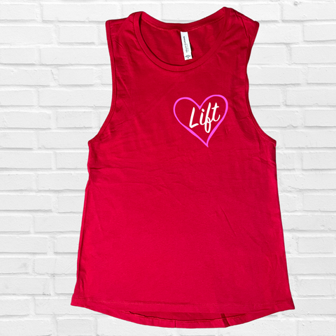 Heart to Lift Muscle Tank
