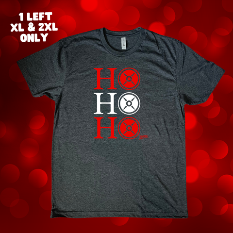 Ho Ho Ho Tee - Vintage Black - FINAL SALE - XL & 2XL only
