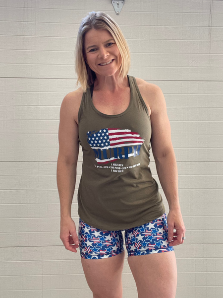 Murph USA tank - Liberte Lifestyles Murph Workout tops