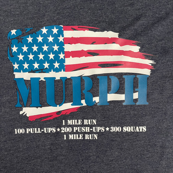 Murph USA Tee - Vintage Navy.- L only