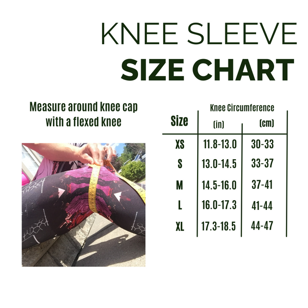 5mm Pineapple Print Knee Sleeves (Pair)