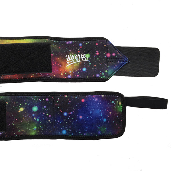 Knee Sleeve & Wrist Wrap Bundle - Unicorn Galaxy