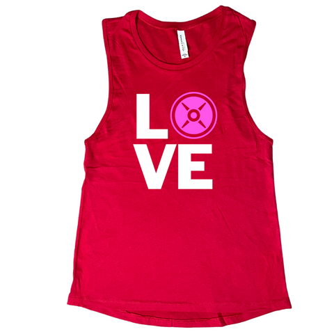 Love Weight Plate Muscle Tank
