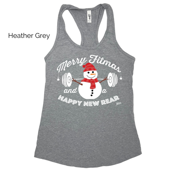 Merry Fitmas and a Happy New Rear Racerback tank - liberte lifestyles