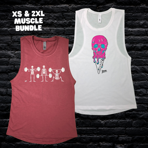 Muscle Tank Bundle - FINAL SALE - XS & 2XL ONLY