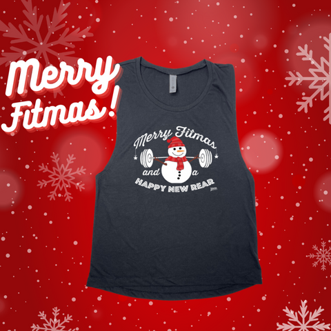 Merry fitmas and a happy new rear tank top 