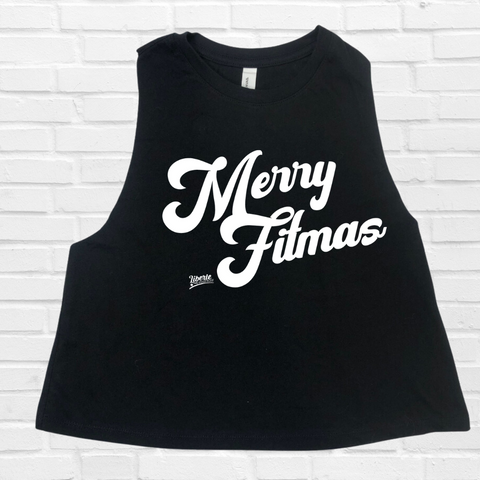 Merry Fitmas Crop Tank