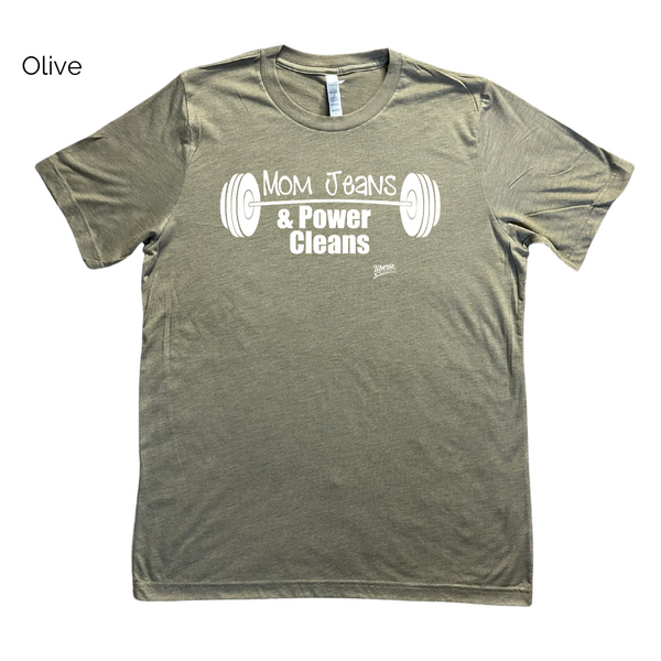 Mom jeans & power cleans tee - Liberte Lifestyles