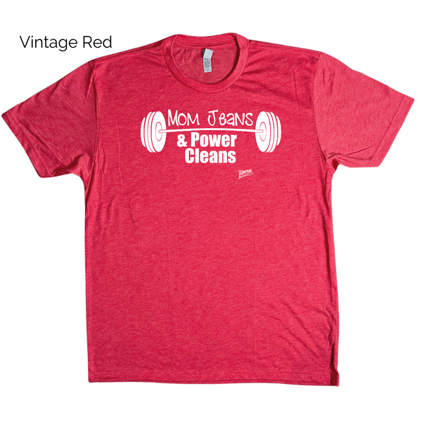 Mom jeans & power cleans tee - Liberte Lifestyles