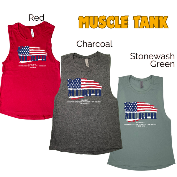 Murph USA tank - Liberte Lifestyles Murph Workout tops