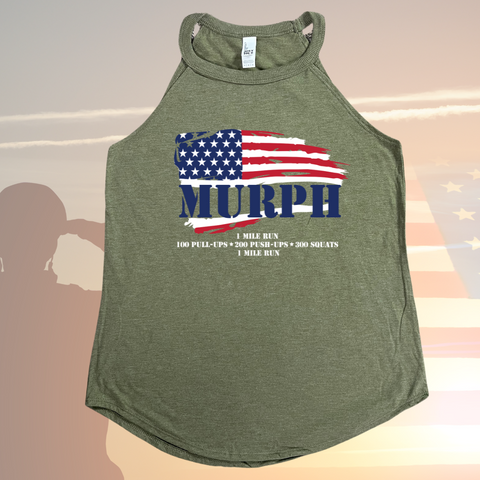 Murph Rocker Tank - Military Green Frost - FINAL SALE