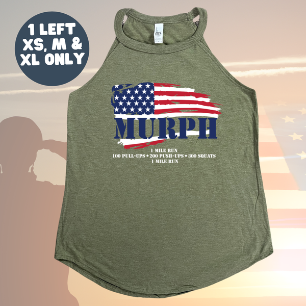 Murph Rocker Tank - Military Green Frost - FINAL SALE