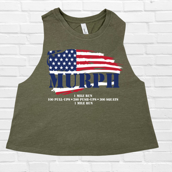 Murph memorial day workout tank - liberte lifestyles murph wod top