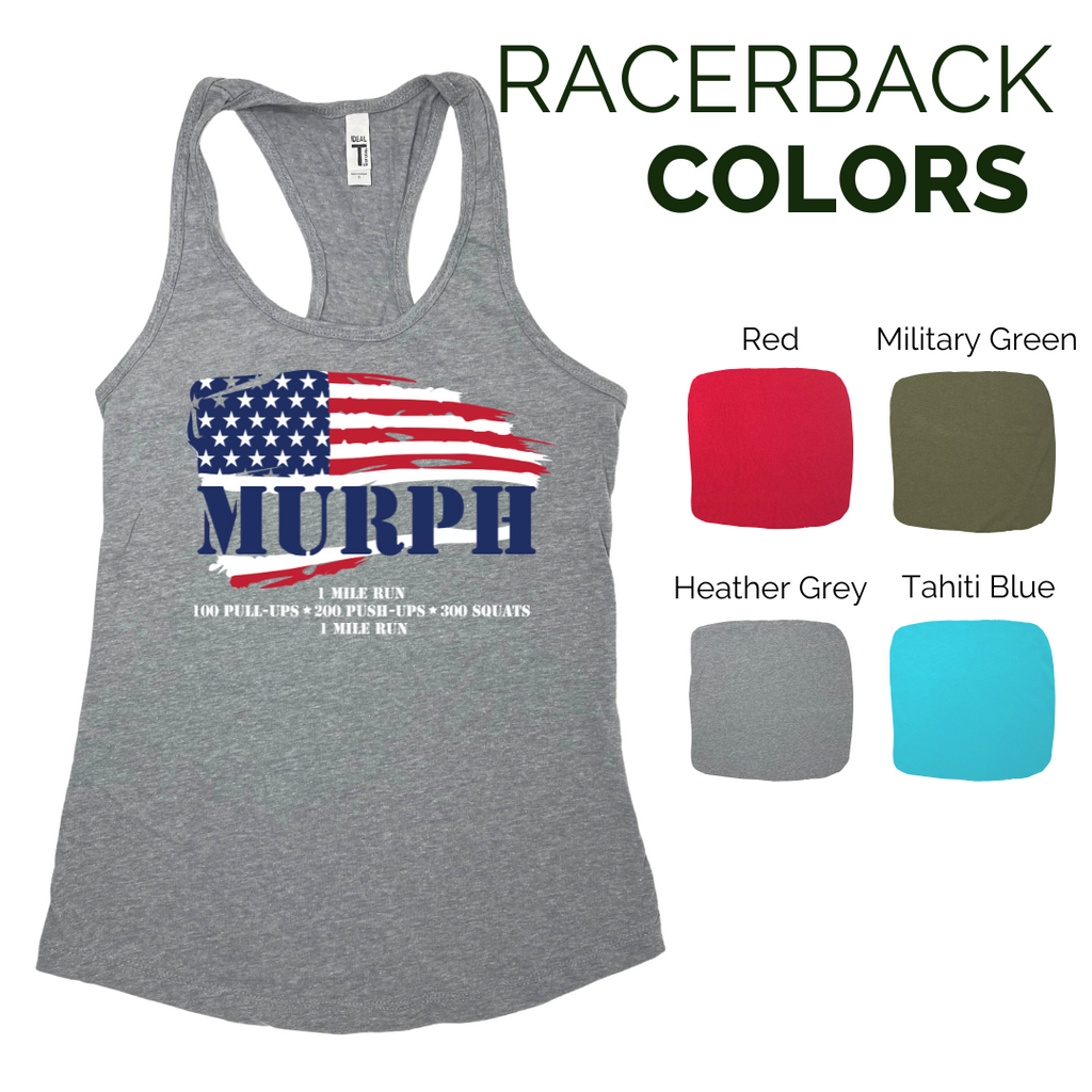 Murph USA tank - Liberte Lifestyles Murph Workout tops