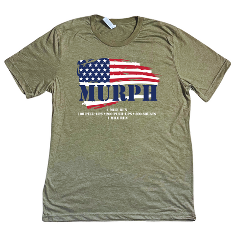 Murph memorial day workout TEE - liberte lifestyles murph wod tSHIRT