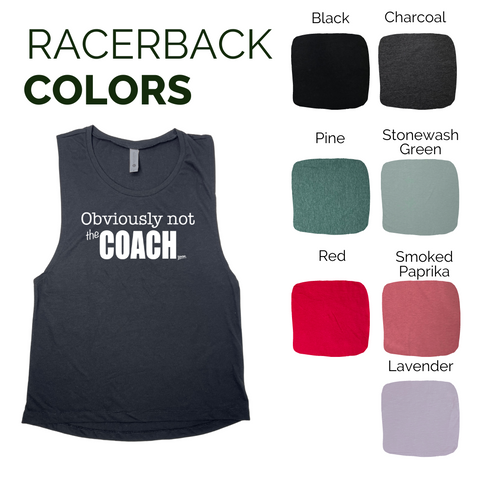 Obviously not the coach tank - Liberte Lifestyles fitness tees