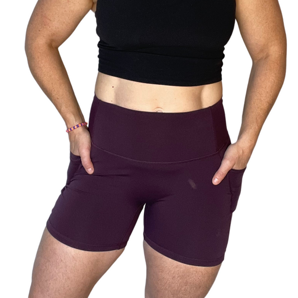 5" Lifestyle Shorts Bundle - Dark Red & Plum - FINAL SALE - XS ONLY