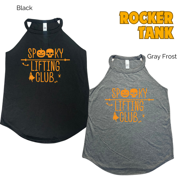 Spooky Lifting Club Tank - Liberte Lifestyles Fitness Tees