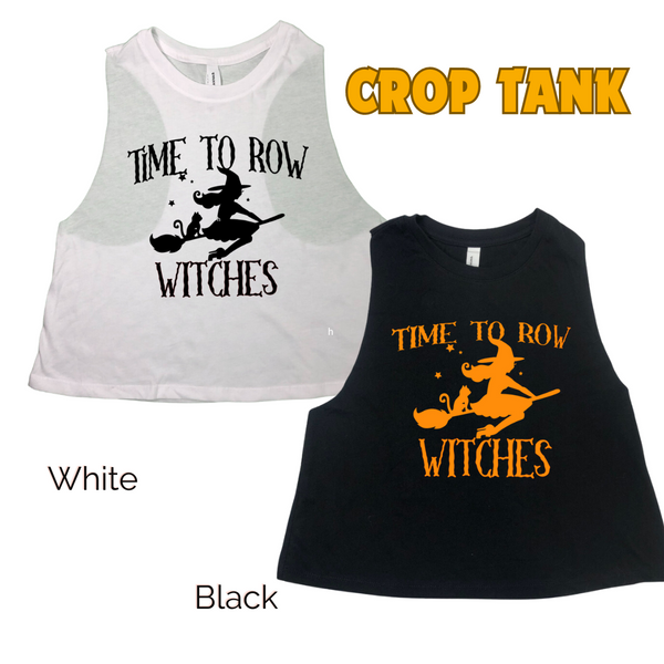 Time to row witches tank - Halloween rowing tank
