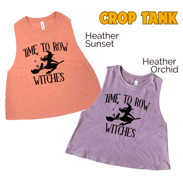 Time to row witches tank - Halloween rowing tank
