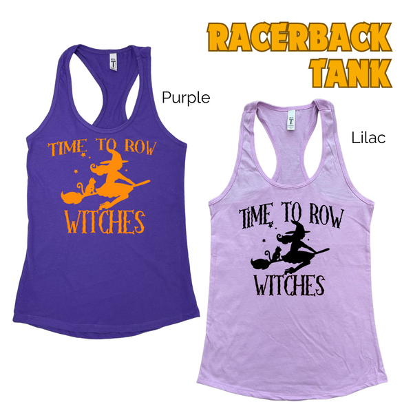 Time to row witches tank - Halloween rowing tank